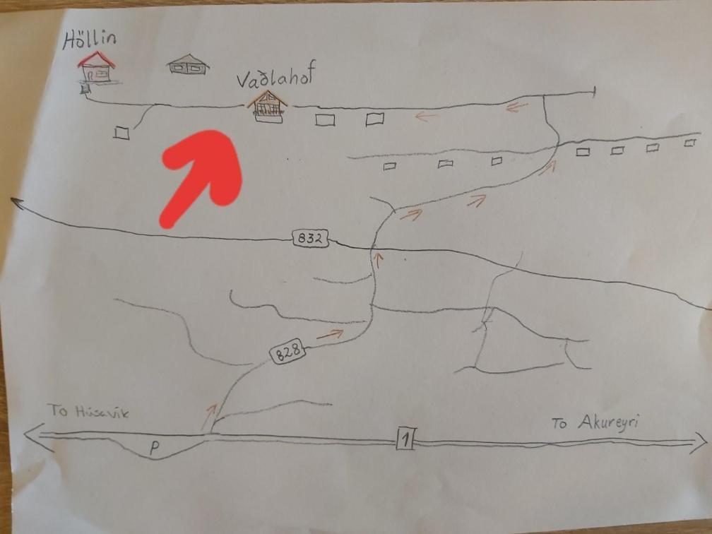 阿克雷里 Vathlahof旅馆 外观 照片
